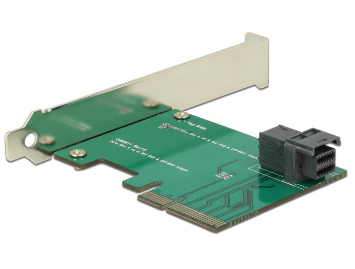 Delock 89458 Tarjeta Pci Express X4 > 1 X Interna Sff-8643 Nvme