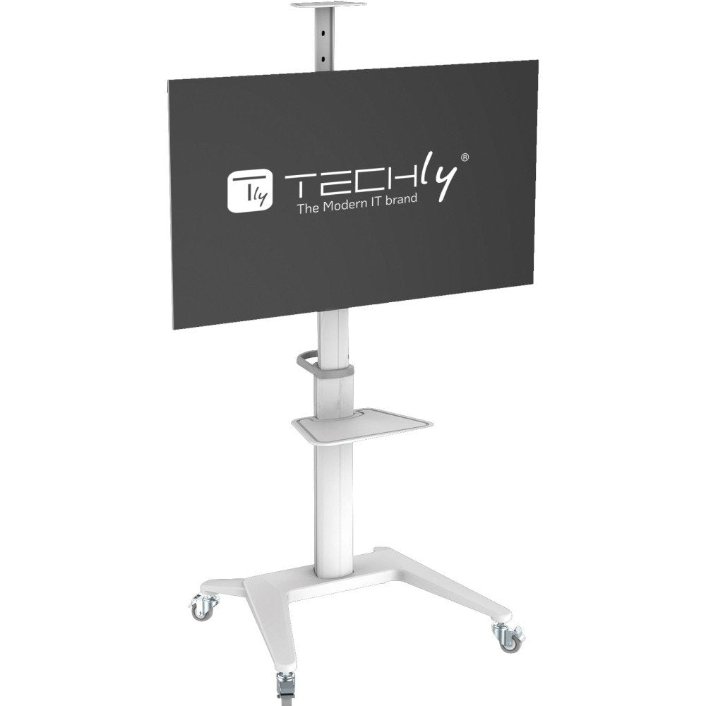 EAN 8059018362176 - Techly ICA-TR48W mueble y soporte para dispositivo multimedia Blanco Panel plano Carro multimedia imagen 4