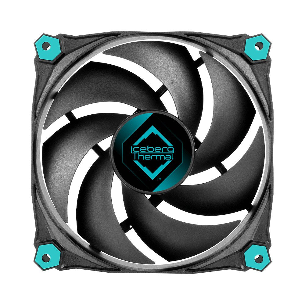 EAN 1230000071840 - Iceberg Thermal IceGALE Silent Carcasa del ordenador Ventilador 12 cm Negro 3 pieza(s) imagen 6
