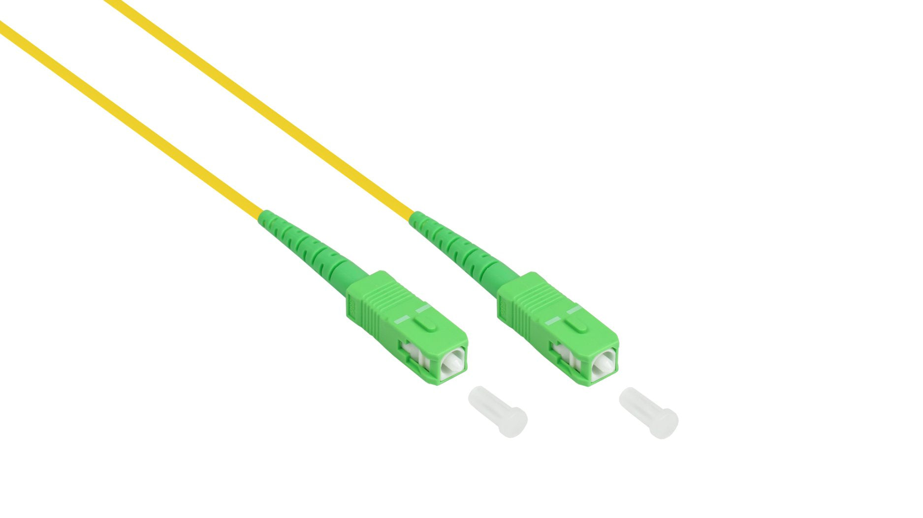 Cable Alcasa Lw-S907sasa De Fibra Óptica E Infiniband 7,5 M Sc Ftth Amarillo
