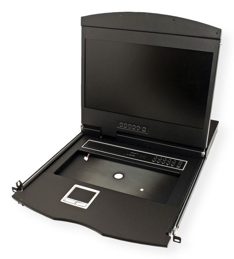 Value 19-Zoll-Kvm-Switch, 8-Port, 48 Cm (19") Tft (16:9), Vga, Usb, Fr-Layout