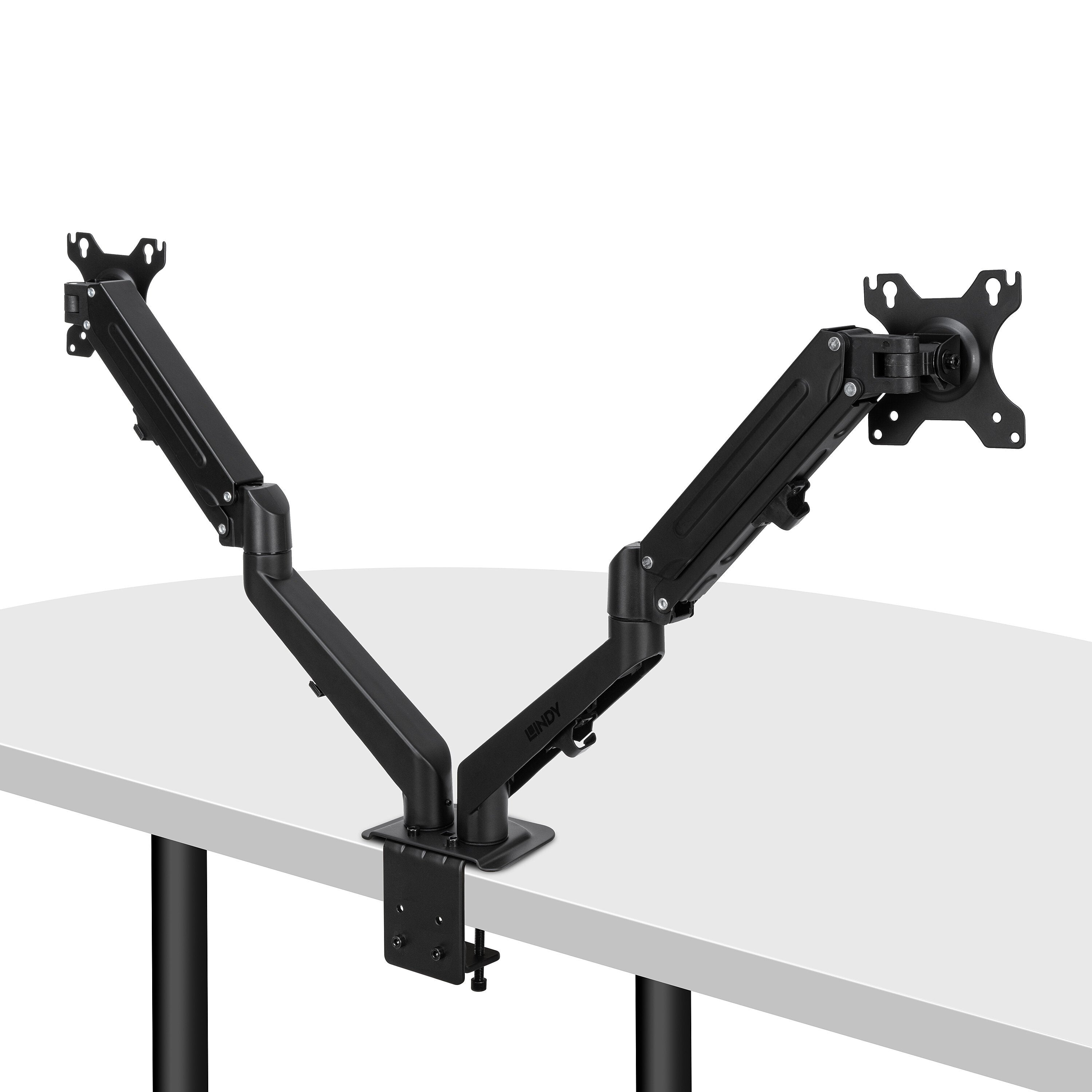EAN 4002888407083 - Lindy 40708 soporte para monitor 68,6 cm (27") Escritorio Negro imagen 3
