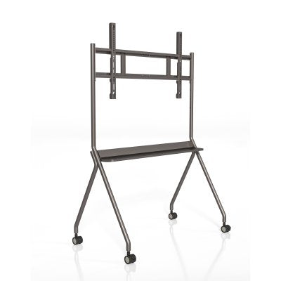 (Dhi-Pkc-Ms0a) Dahua Display Soporte Móvil Para Pizarra Interactiva 55"-75" Color Plata