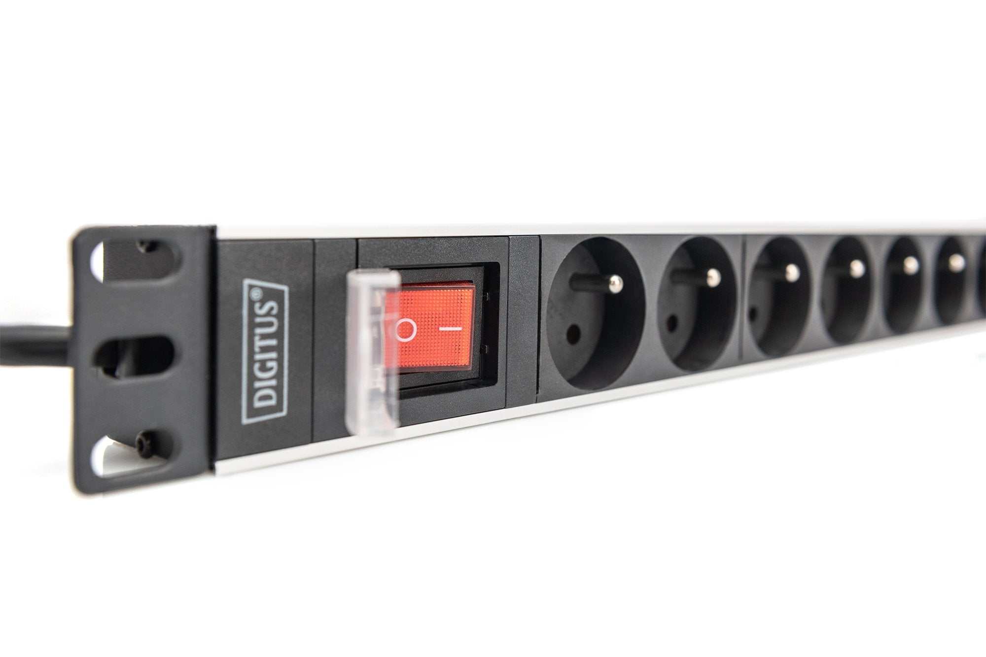 Regleta Digitus Pdu 1u 8xcee7 5 Salidas 230v 16a Negro