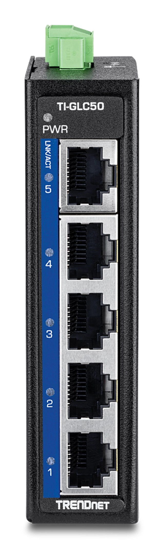 EAN 710931162820 - Trendnet TI-GLC50 switch No administrado Gigabit Ethernet (10/100/1000) Negro imagen 2
