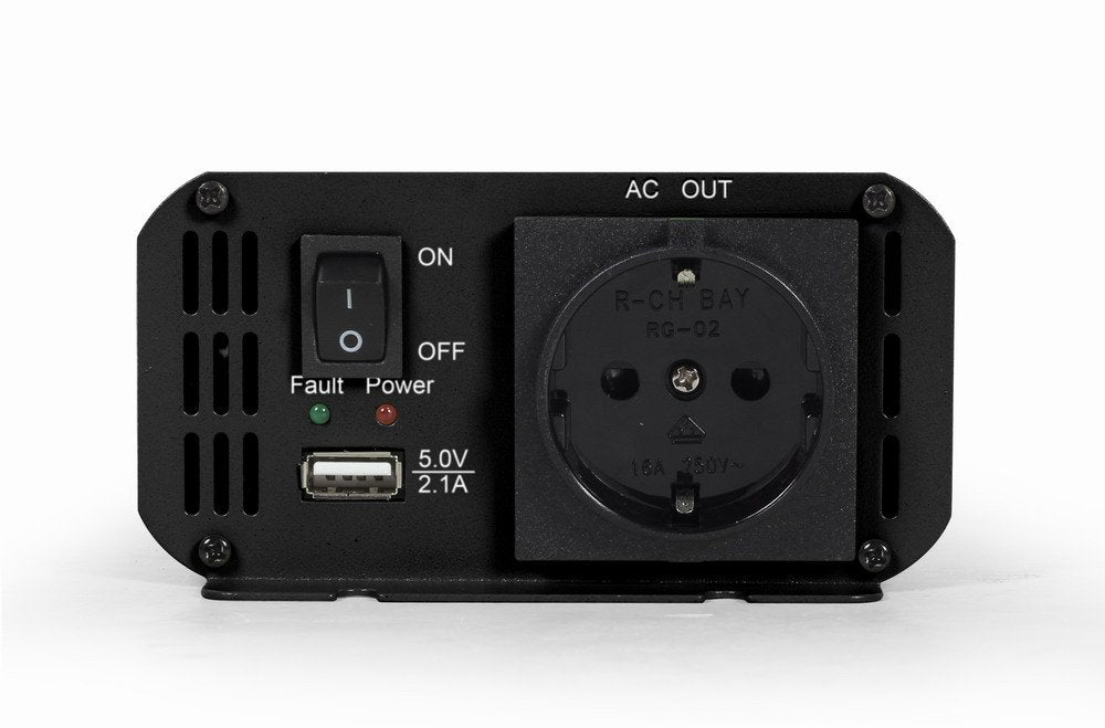 EAN 8716309119429 - Gembird EG-PWC300-01 adaptador e inversor de corriente Auto 300 W Gris imagen 2