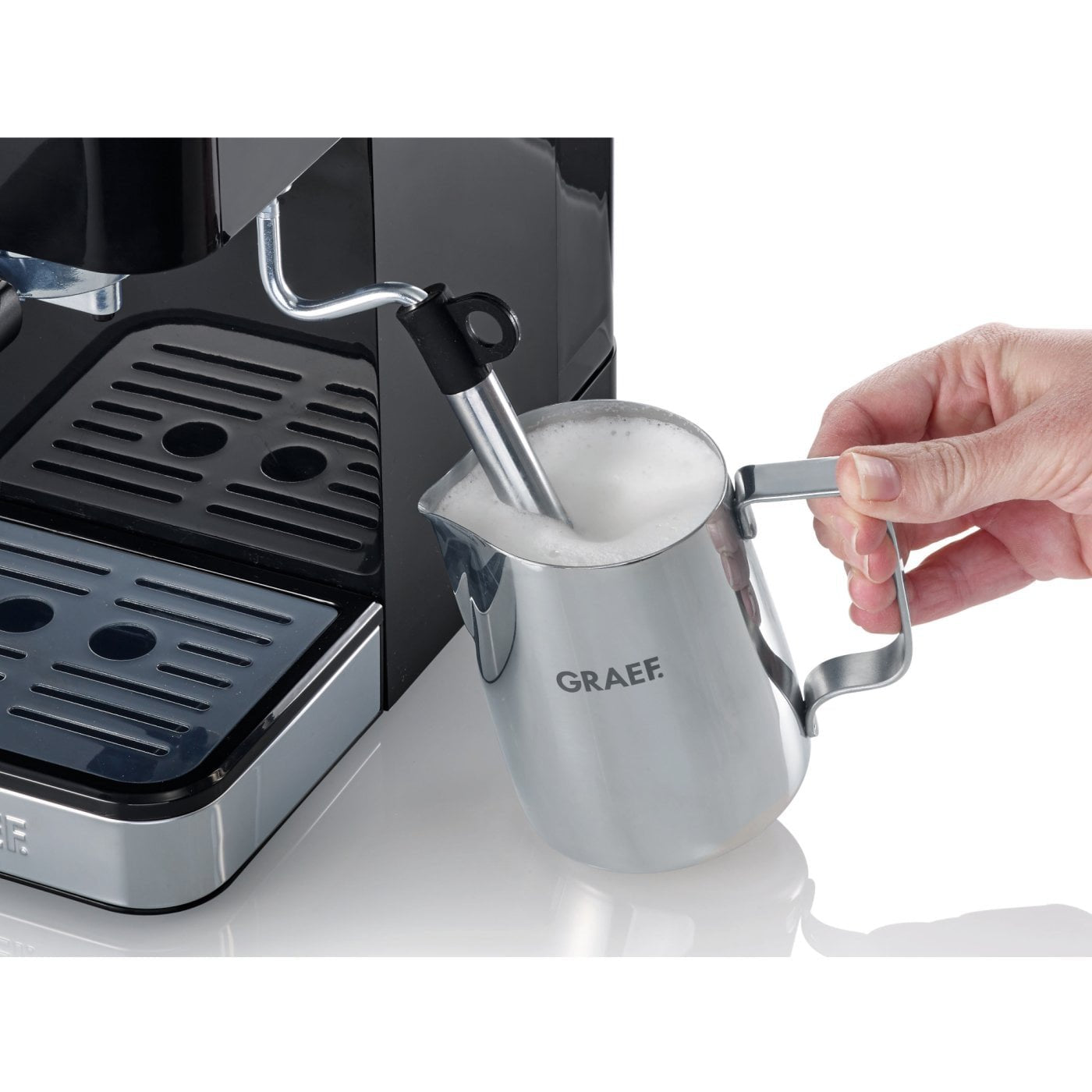 Cafetera Graef Es 402 Semi-Automática Máquina Espresso 1,25 L