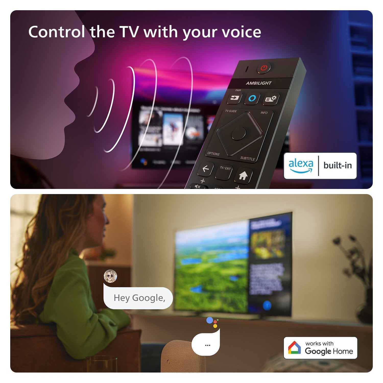 Philips The One 50pus8949/12, Televisión Led 126 Cm 50", Antracita/Cromo, Ultrahd/4k, Wlan, Ambilight, Dolby Vision, Hdr, Panel 120hz 50pus8949/12