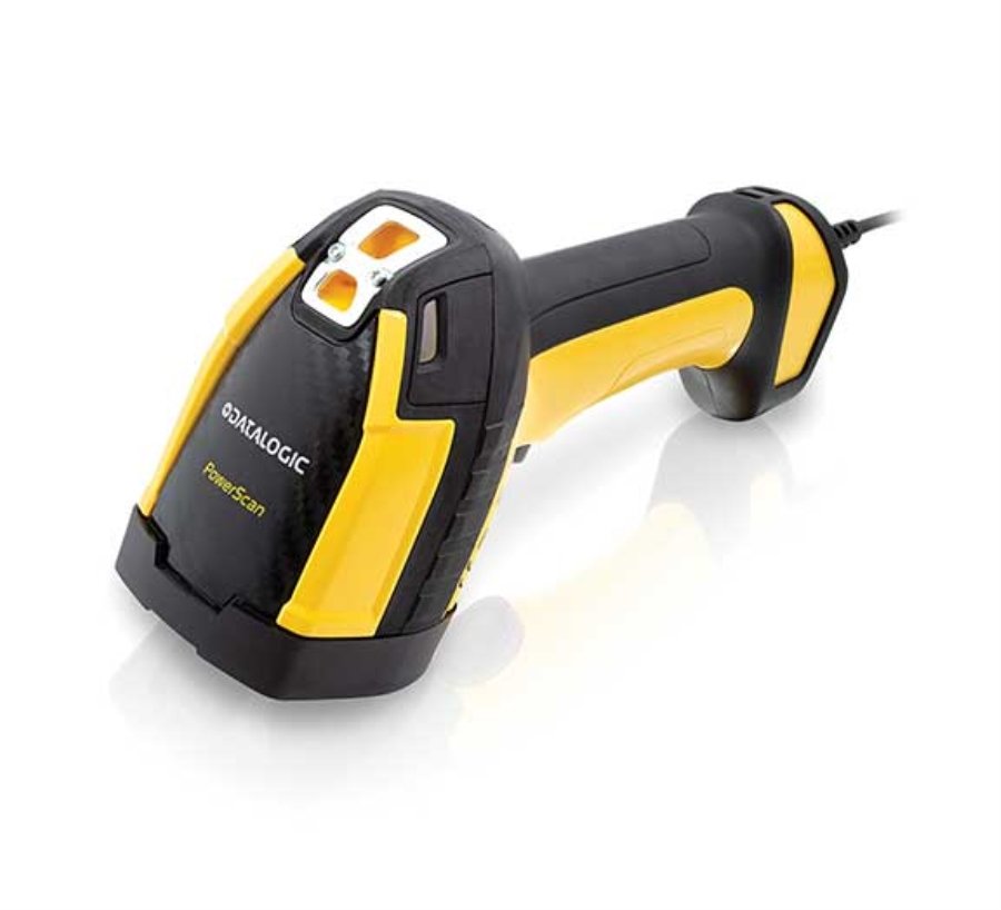 EAN 5715063298558 - Datalogic PD9630-SRK1 lector de código de barras Lector de códigos de barras portátil 1D/2D Negro, Amaril imagen 1