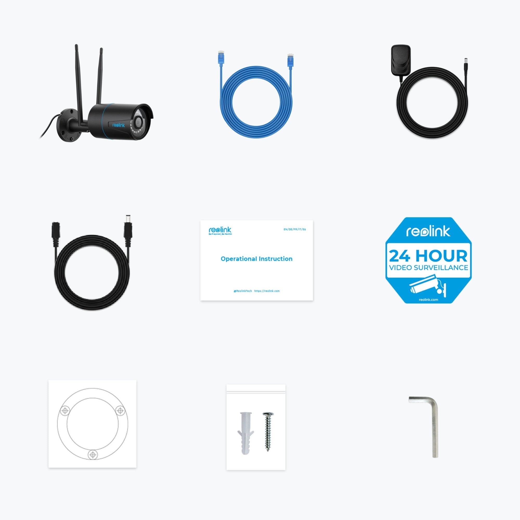 Reolink W320 Negro (Rlc-510wa Negro)