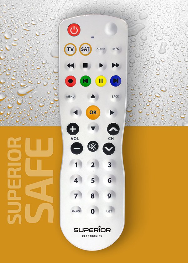 EAN 8054242081077 - Superior Electronics Superior Safe mando a distancia SAT, TV Botones imagen 2