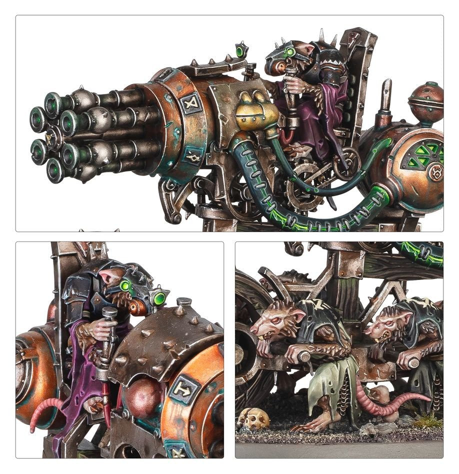 Warhammer Aos - Battleforce Noel 2025 Skaven : Malenue Skryre
