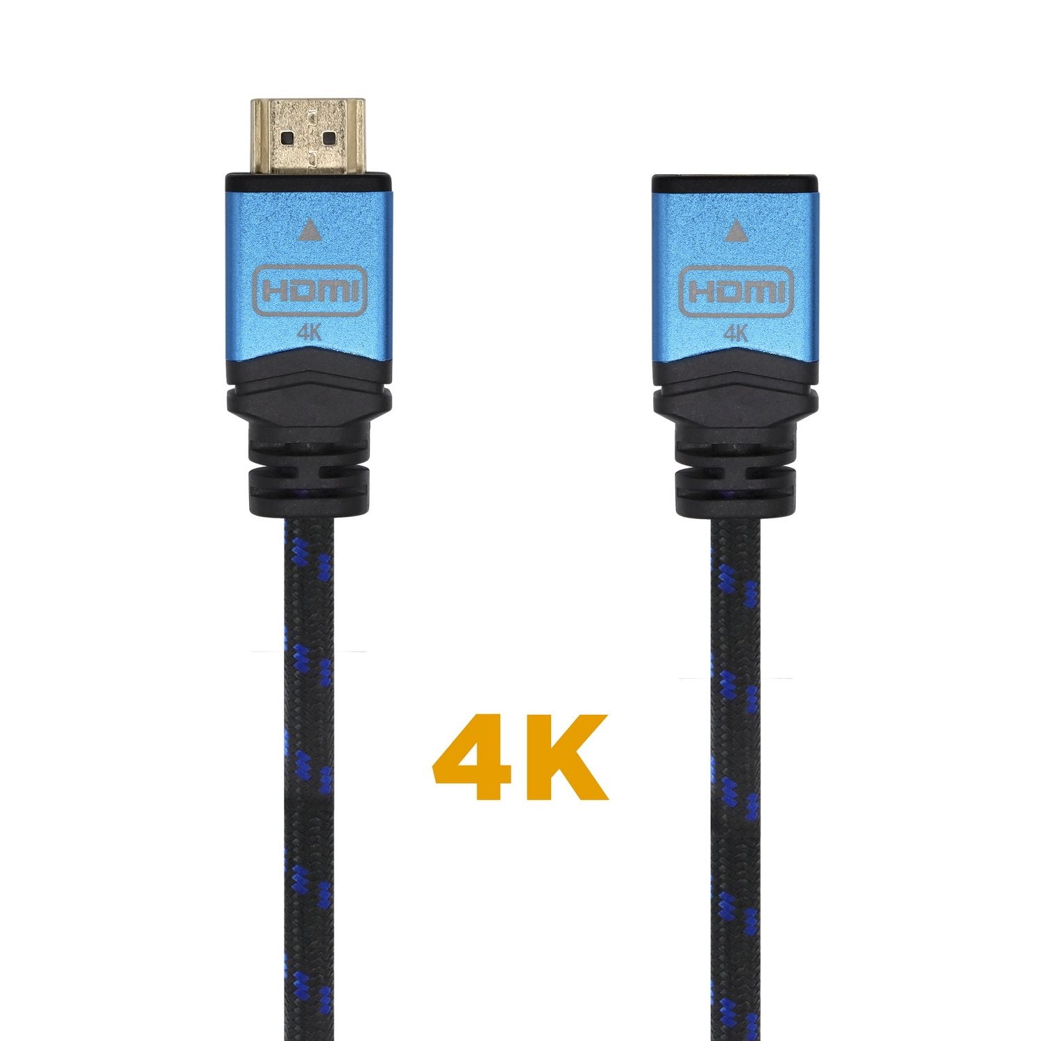 Aisens Cable Hdmi V2.0 Prolongador Premium Alta Velocidad / Hec 4k@60hz 18gbps - A/M-A/H - 2.0m - Negro