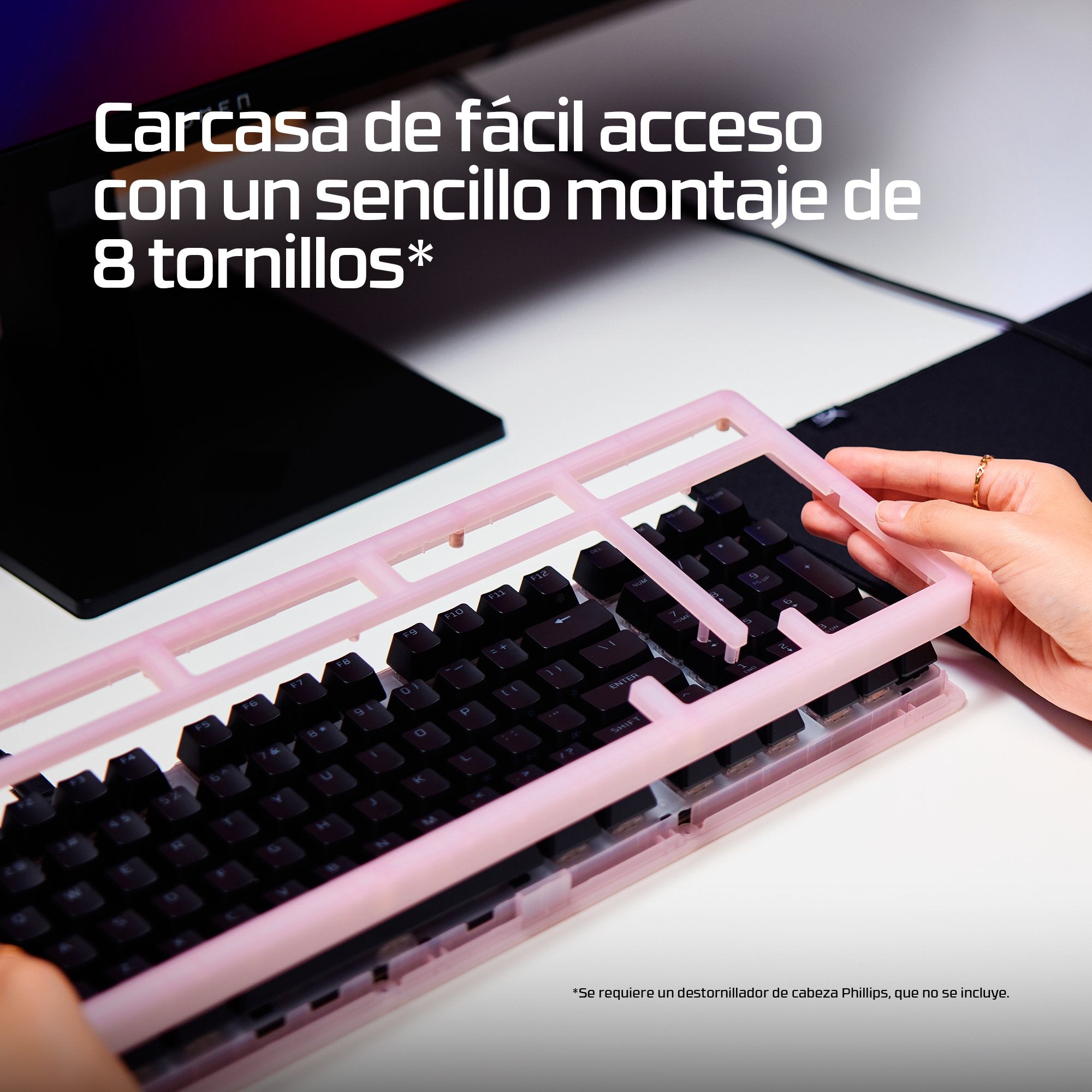 EAN 0198828944764 - HyperX Origins 2 1800 teclado Juego USB Negro imagen 5