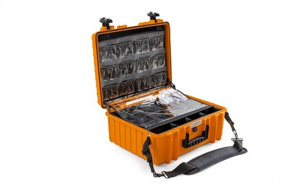 B&W Outdoor Case 6000 Con Ki De Emergencia Médica Naranja