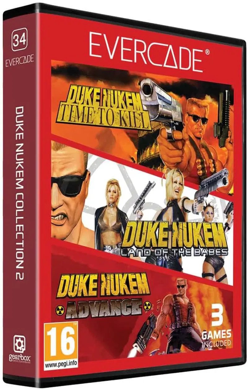 Juego Duke Nukem Cartucho 2 Retro