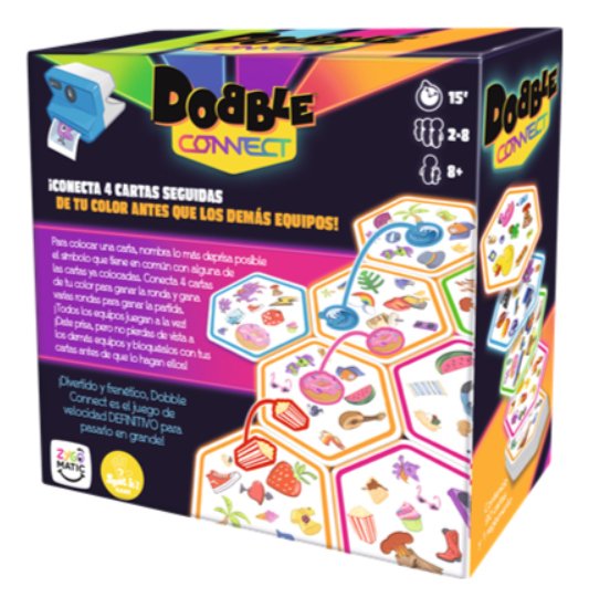 EAN 3558380108115 - Asmodee DOB4C07ES juego de tablero Dobble Connect 15 min Juego De Cartas Emparejamiento imagen 2