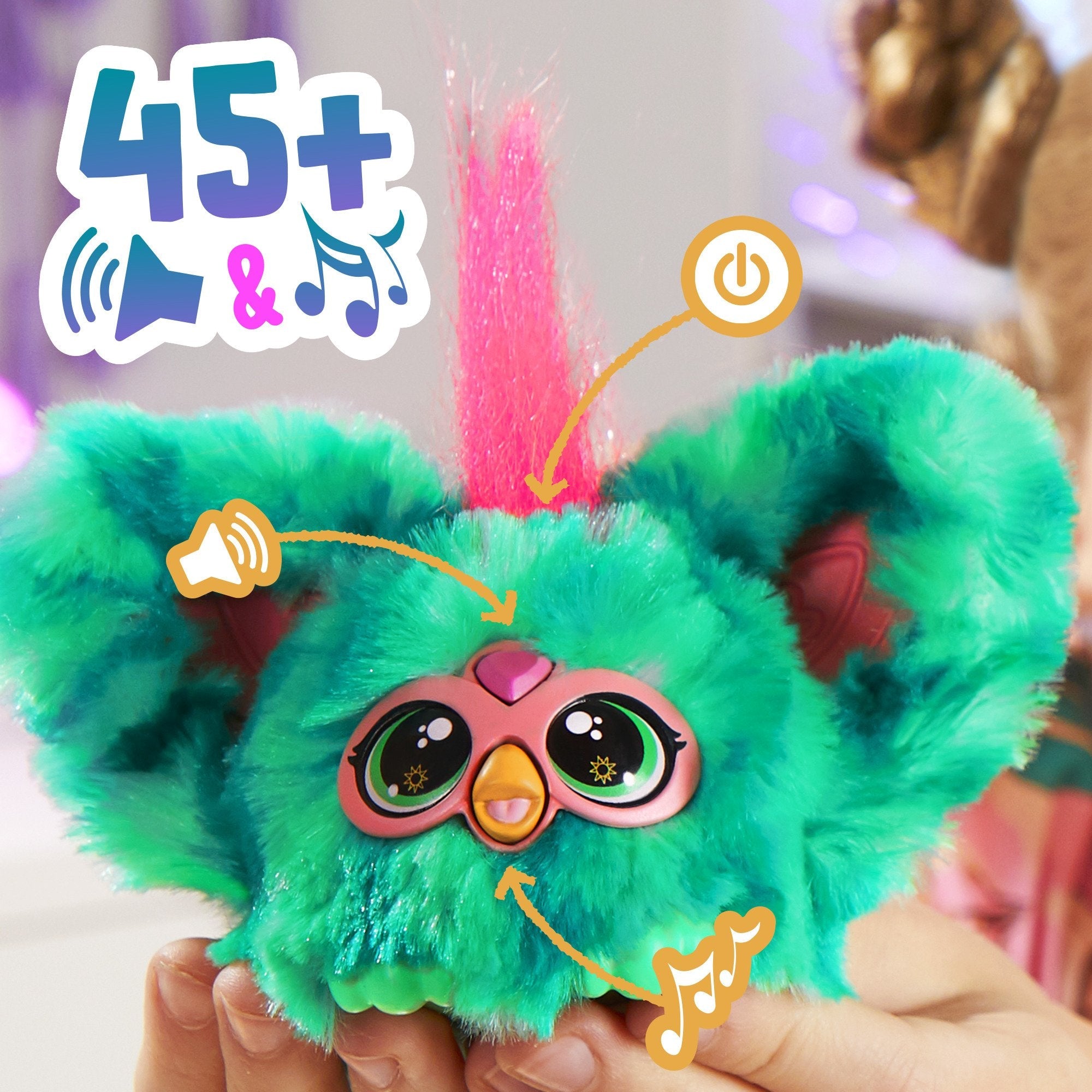 Hasbro Furby Furblets Mello-Nee, Peluche F88945x2