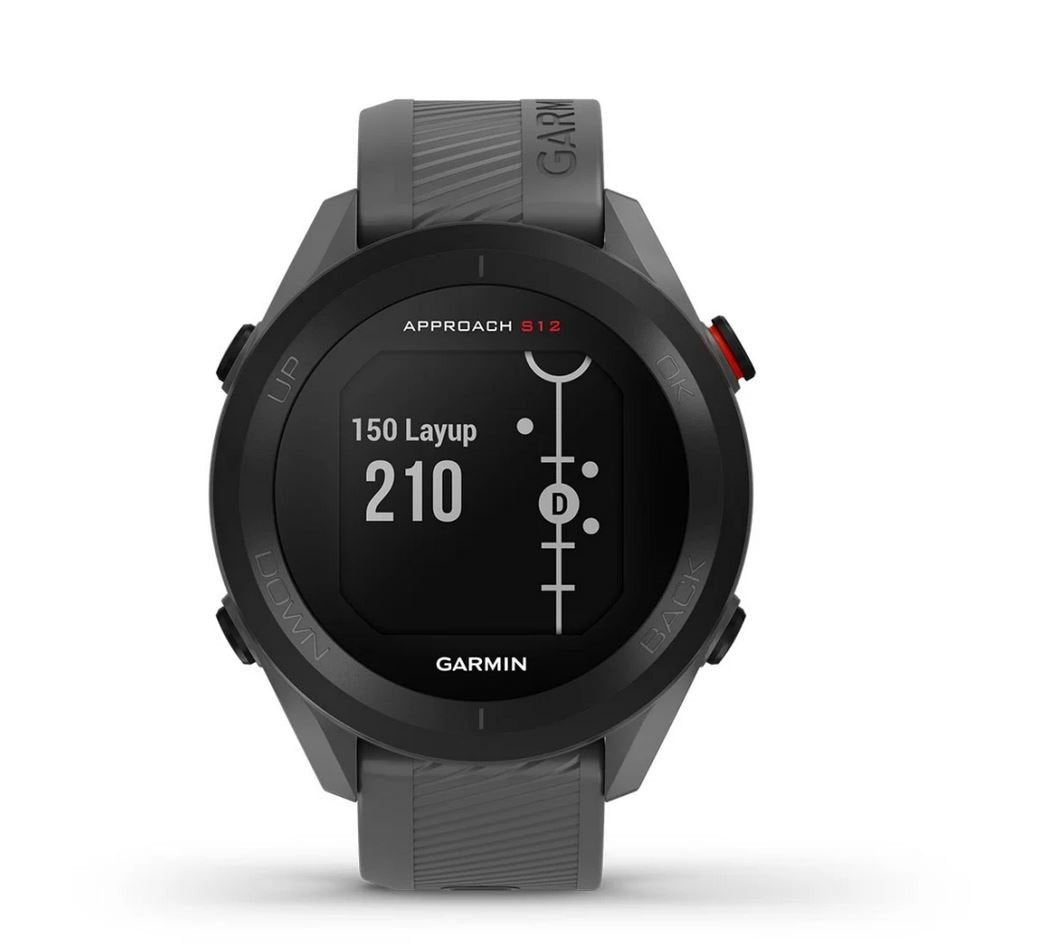 Smartwatch Para Golf Garmin Approach S12 Edición 2022 Gps Gris Pizarra