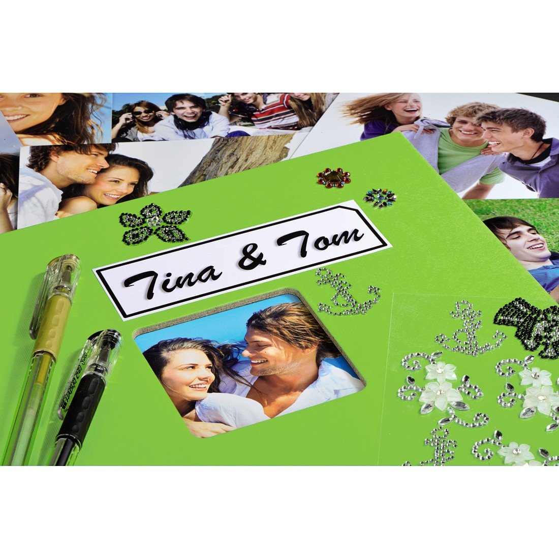 Hama "Fine Art" Spiral Kiwi 28x24 50 Páginas Blancas 2115