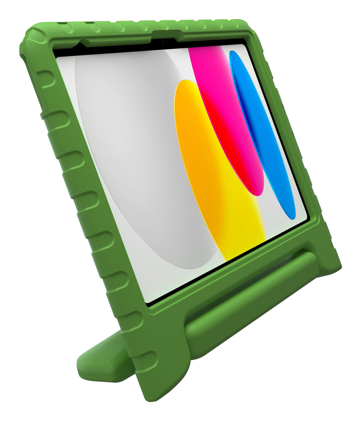 Deqster Kids Case Funda Para Tablet & Cristal Protector F. Ipad 10. 11.Gen Kindersicher & Robust, Integrierte Stylus-Soporte, 9h Display Protección Vidrio, Verde