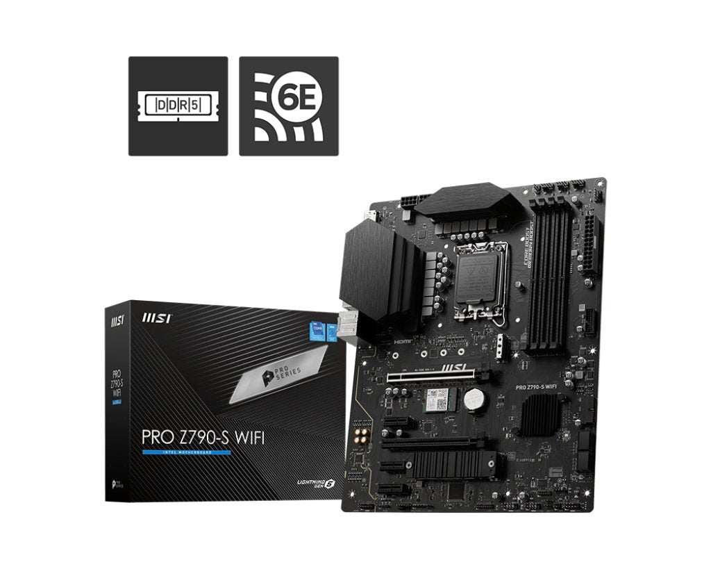 Msi Pro Z790-S Wifi Placa Base Intel Z790 Lga 1700 Atx