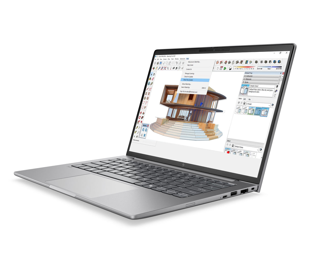 EAN 0826581384946 - HP DQ0D7ET ordenador portatil Copilot+ PC AMD Ryzen AI 7 PRO 35,6 cm (14") WUXGA 32 GB DDR5-SDRAM 1 TB SS imagen 4