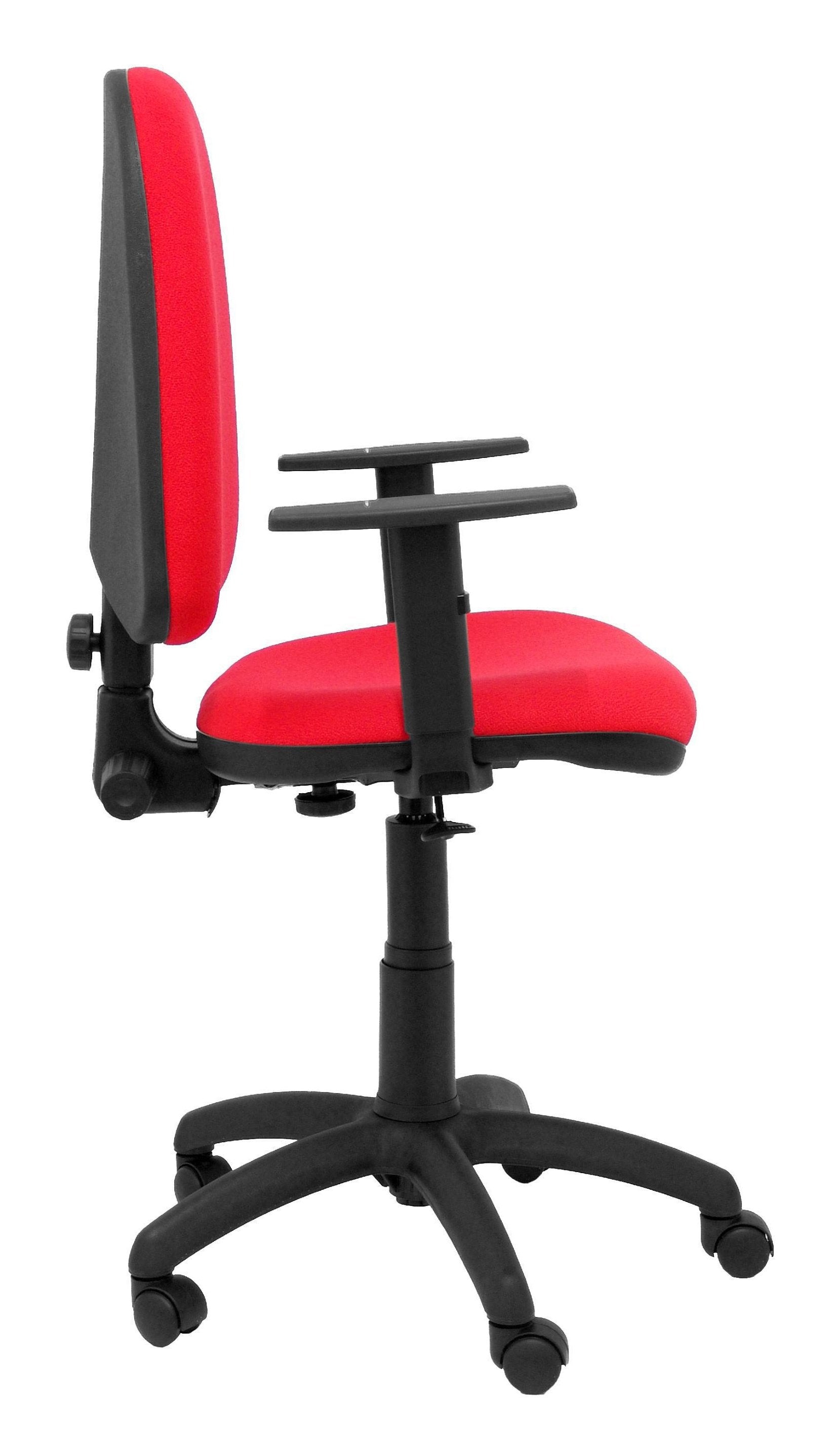 Silla Ayna Bali Rojo Brazos Regulables