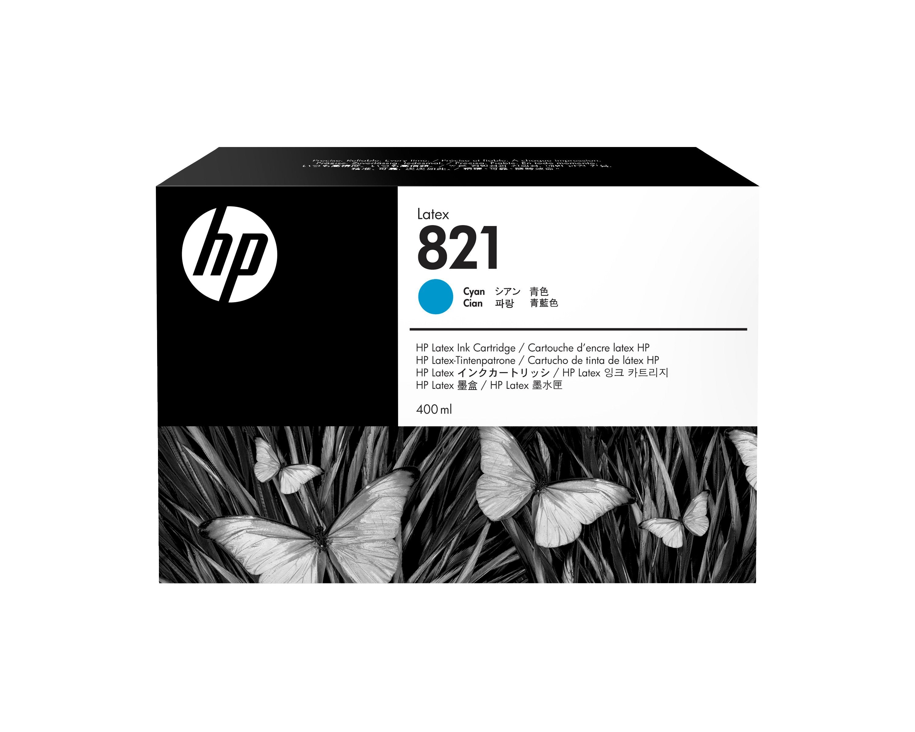 EAN 889296405078 - HP 821 400-ml Cyan Latex Ink Cartridge cabeza de impresora Inyección de tinta térmica imagen 1