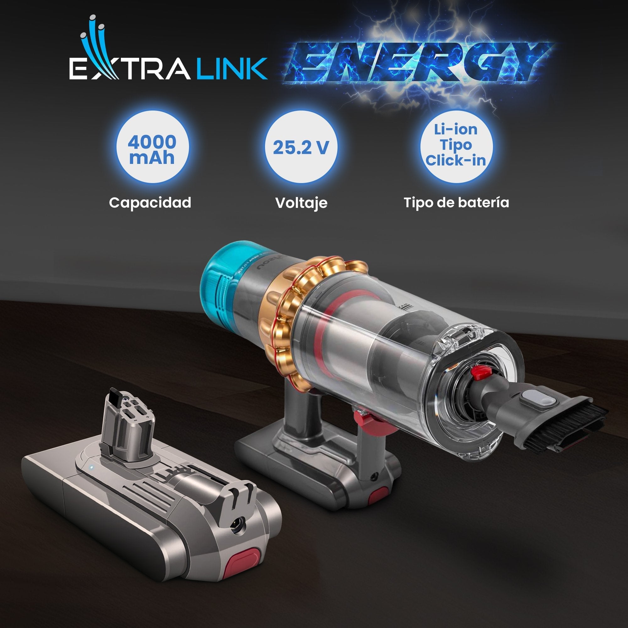 Bateria Dyson, V11 (Click Type) 25.2v 4000mah