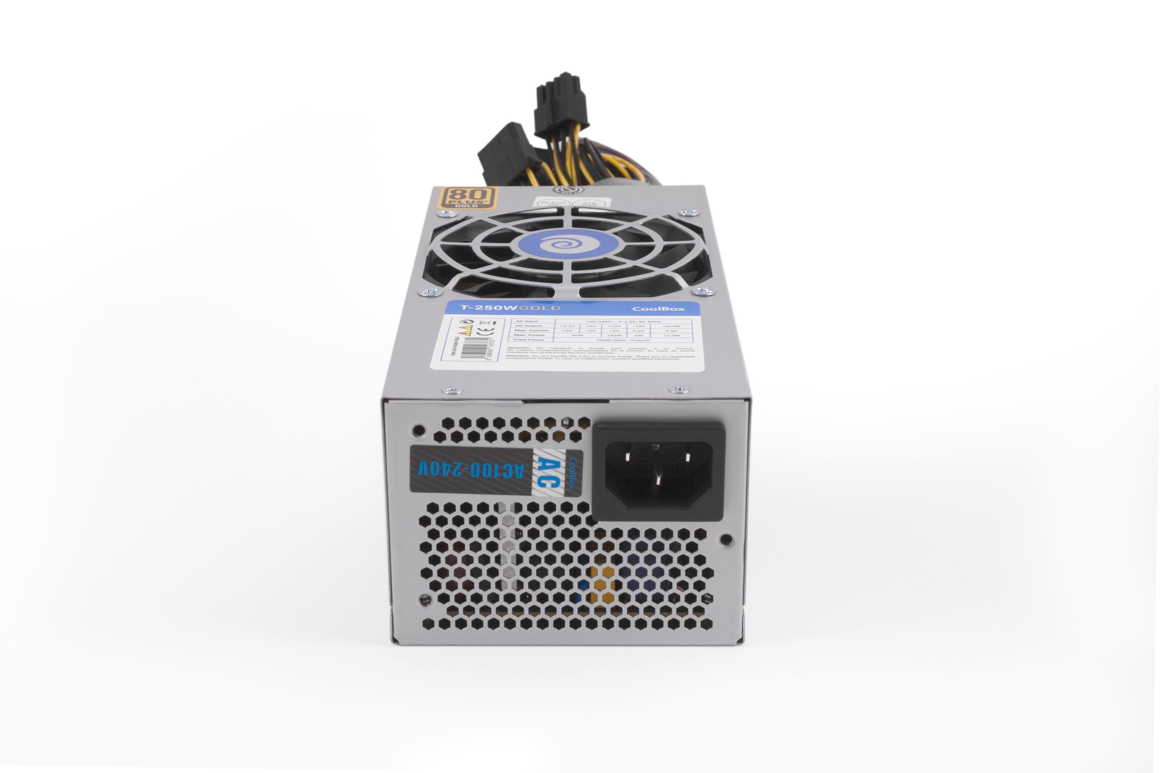 EAN 8436556143731 - CoolBox GT-250G unidad de fuente de alimentación 250 W 20+4 pin ATX TFX Plata imagen 2