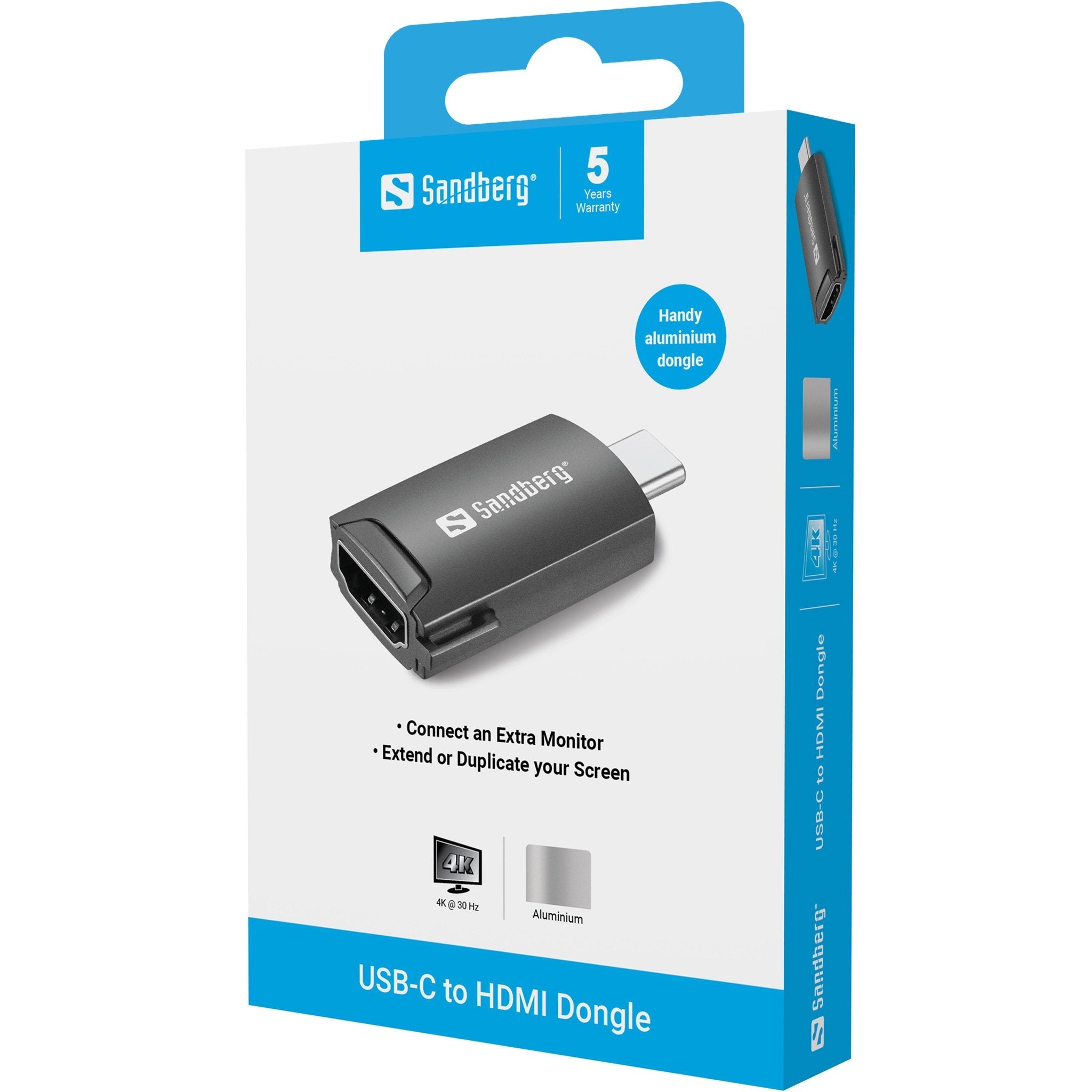 EAN 5705730136344 - Sandberg 136-34 Adaptador gráfico USB Negro imagen 3