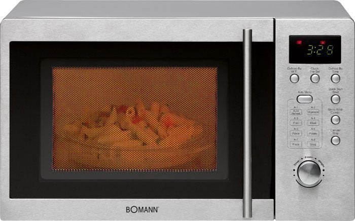 Bomann Mwg 2211 U Cb 20 L 800 W Acero Inoxidable
