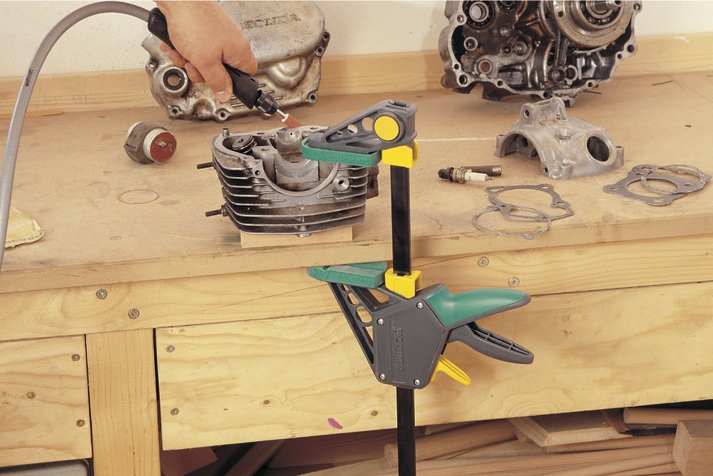 Sargento Monomanual 1" Ehz Pro 100-915", 100mm Largo 3034000 Wolfcraft