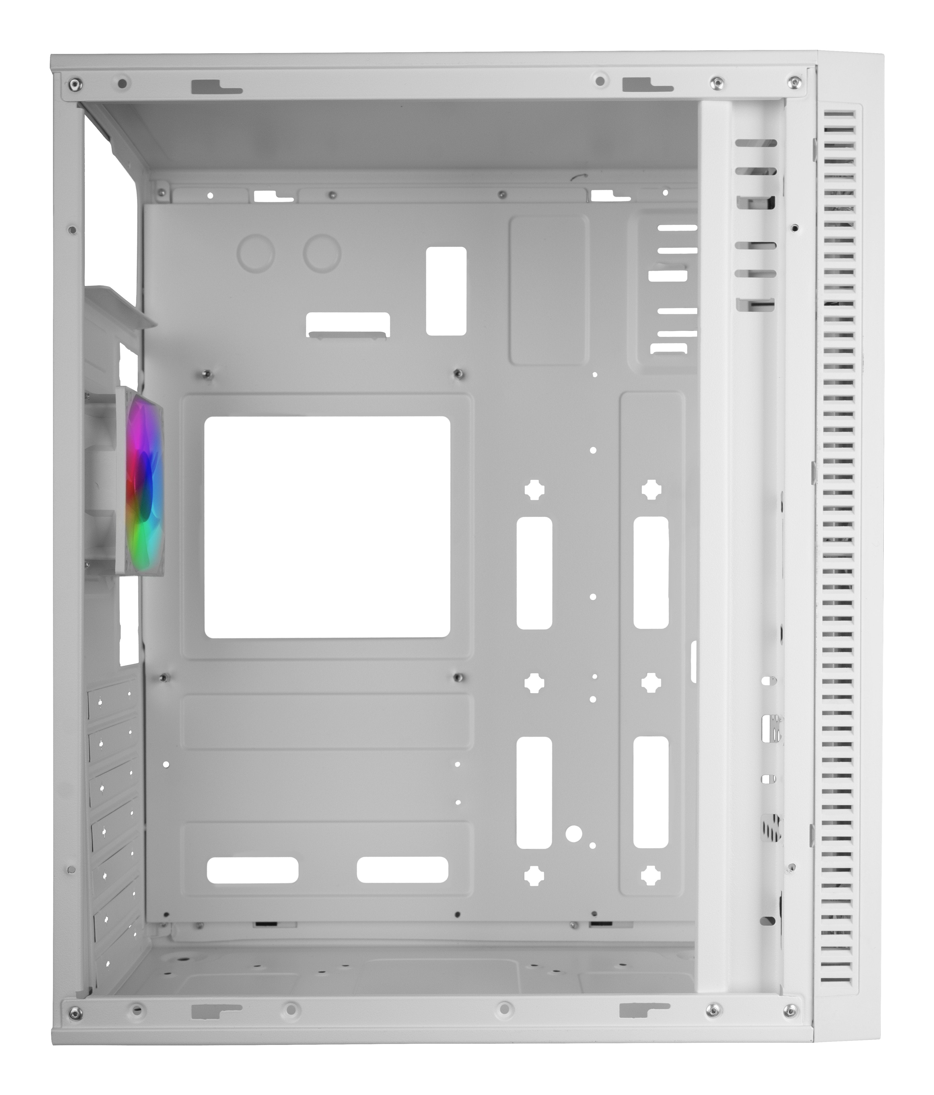 Caja Gaming Semitorre Mars Gaming Mc-Blaze Blanca