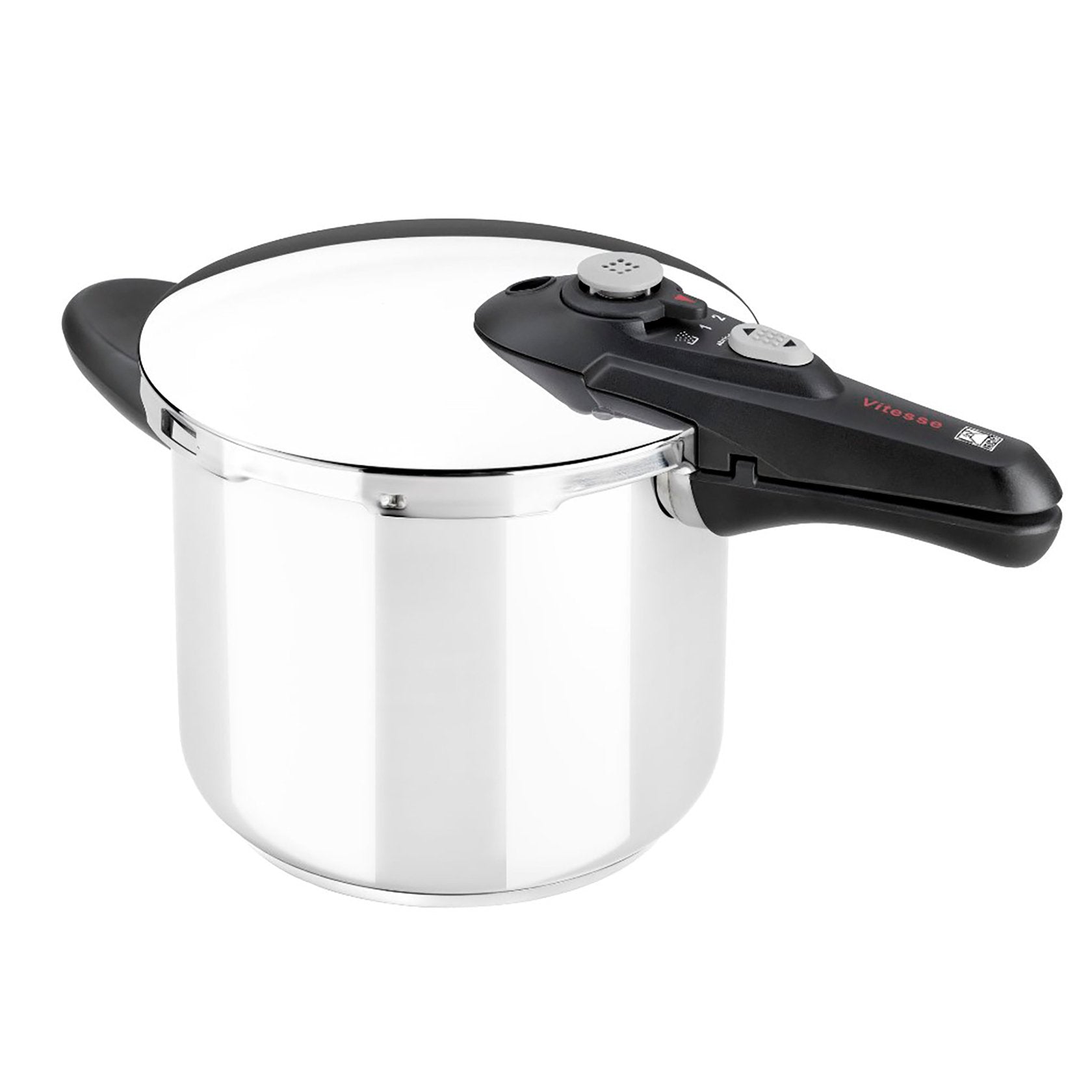 Olla A Presión Bra Vitesse A185104 Ø24cm 9l Acero Inoxidable Apta Para Inducción