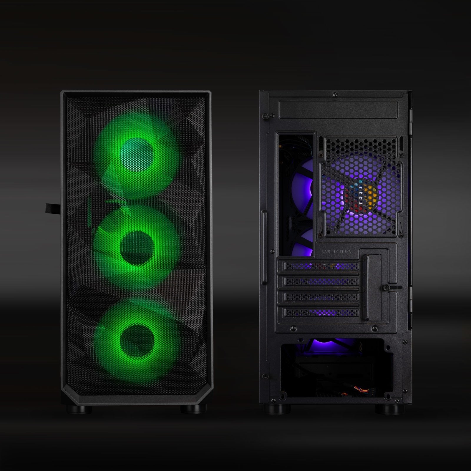 Tooq Seizure Caja Minitorre Gaming Micro-Atx/Mini-Itx - Panel Lateral Cristal Templado - Tamaño Disco Soportado 3.5",