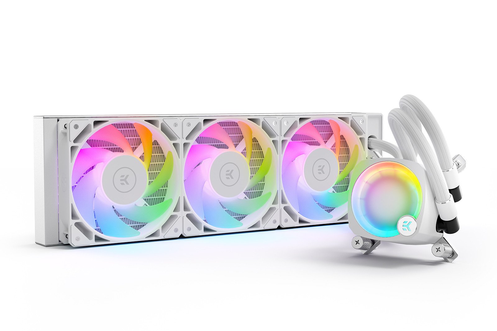 Ekwb Ek-Nucleus Aio Cr360 Lux D-Rgb Blanco 3831109897850