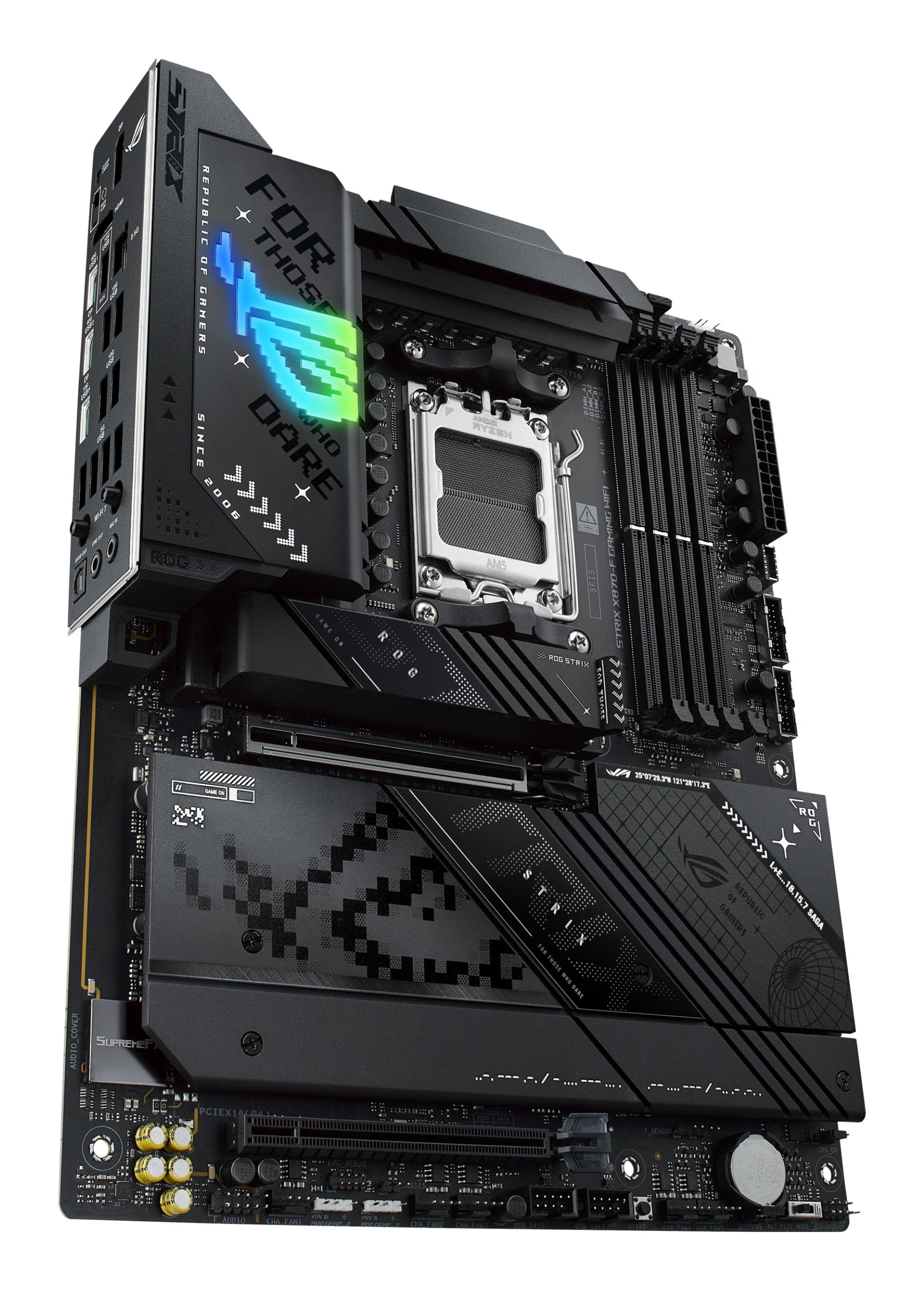 EAN 4711387732045 - ASUS ROG STRIX X870-F GAMING WIFI AMD X870 Zócalo AM5 ATX imagen 5