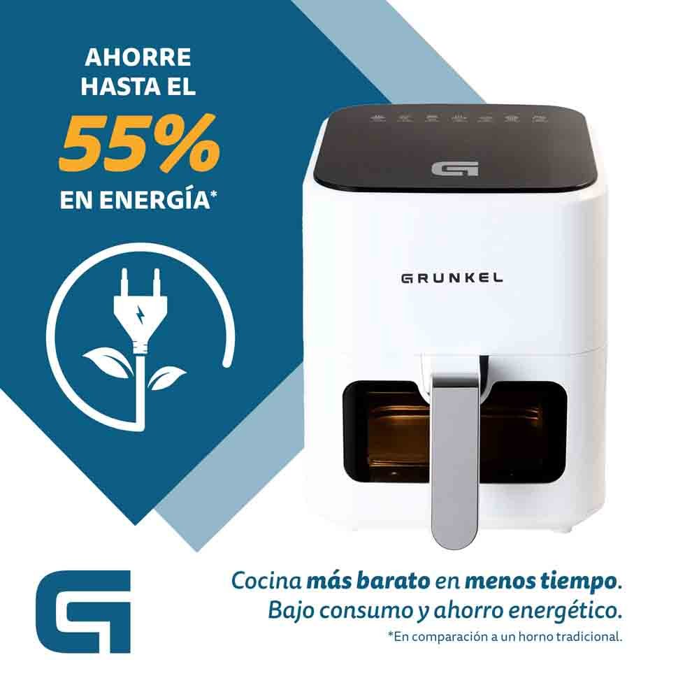 EAN 8426156017778 - Grunkel WHITEEASYFRYER freidora Sencillo 4 L Independiente 1200 W Freidora de aire caliente Blanco imagen 5