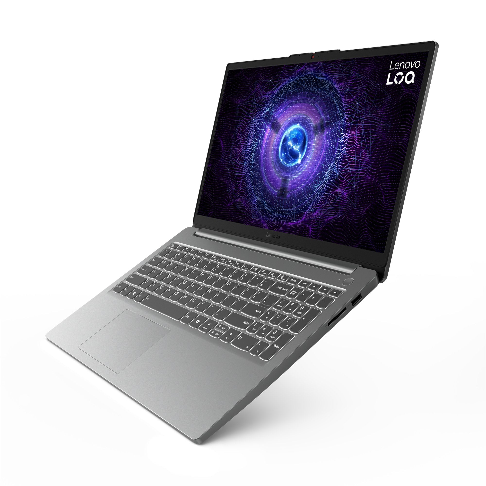 Lenovo Loq 15iax9e I5-12450hx 15.6" Fhd Ips 300nits Ag 144hz 16gb Ddr5 4800 Ssd512 Geforce Rtx 2050 4gb Noos Luna Grey