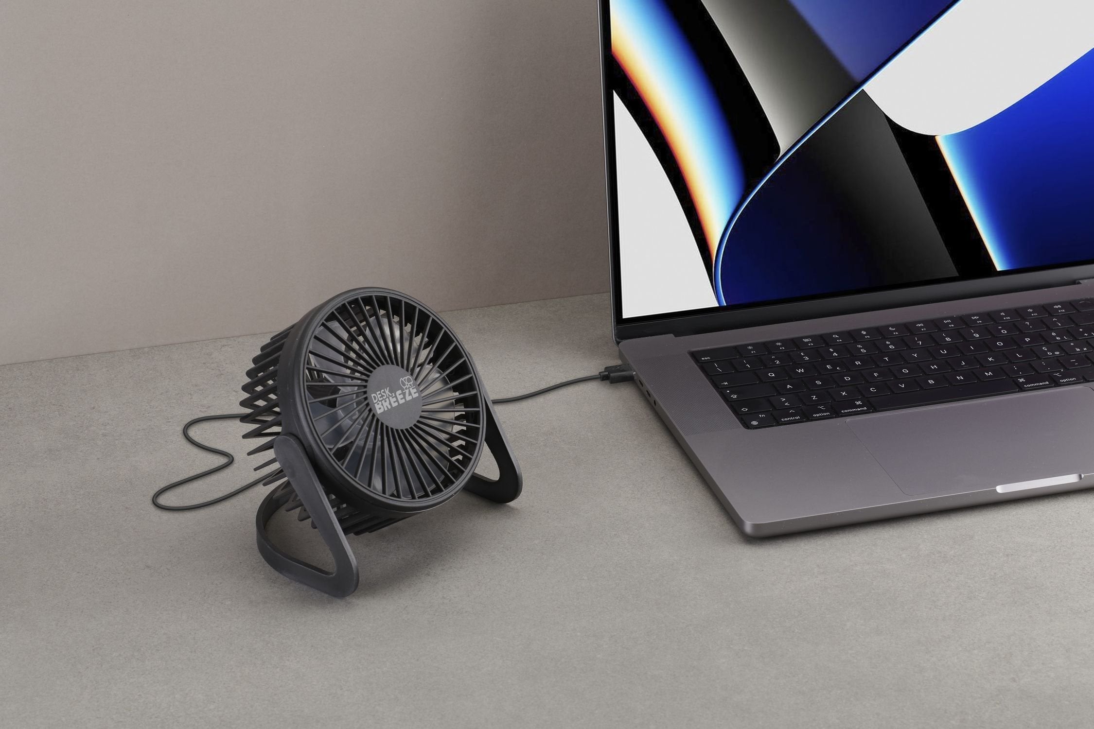 Cellularline Universal Deskbreezy Black
