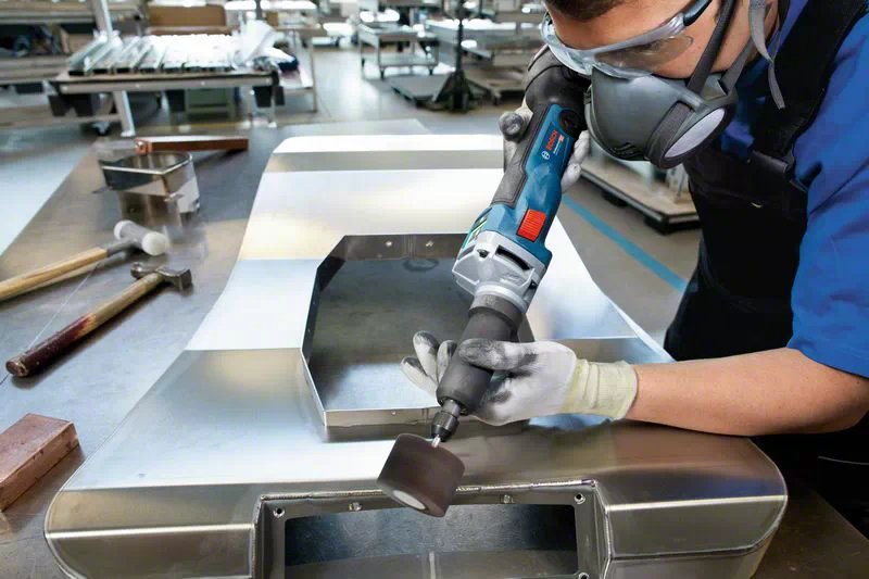 Bosch Ggs 18v-10 Slc L-Boxx Amoladora Recta De Batería