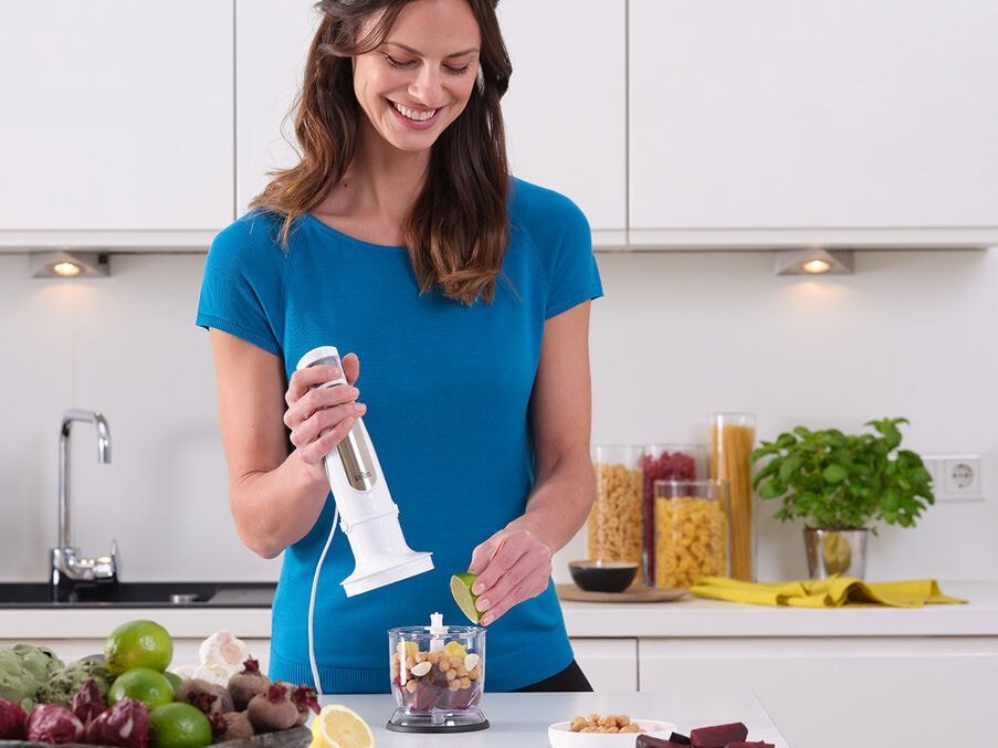 Batidora De Mano Braun Multiquick 7 Mq7020 Blanco/Acero Inoxidable Mq7020