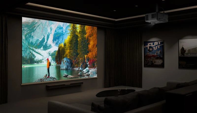 Laser Projector 4k Uhd (3840x2160) 5200 Rgb Lumen (2000 Ansilumen), Tr 1,40-2,24