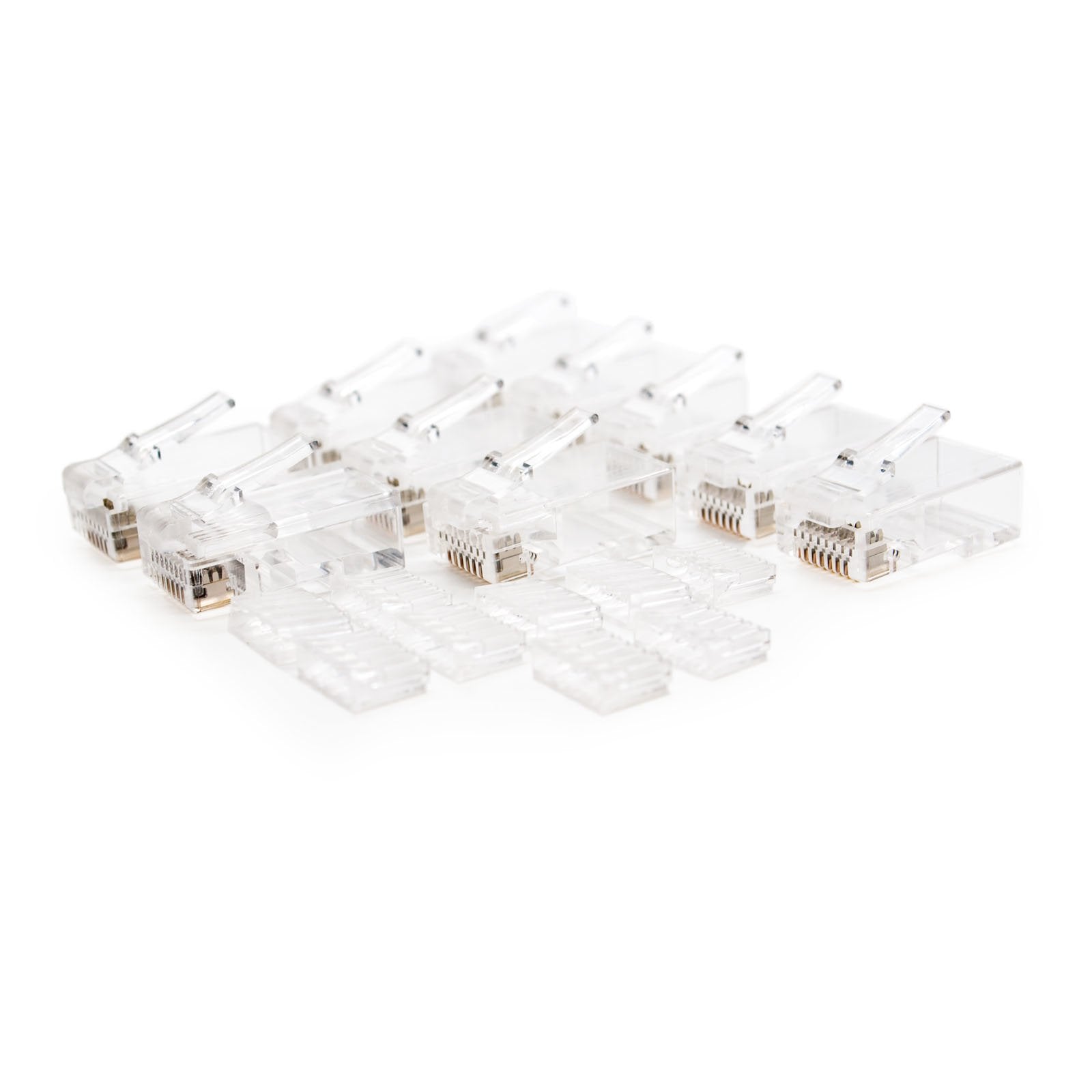 Nanocable Conector Para Cable De Red Rj45 Cat.6 Utp 8 Hilos 10uds.
