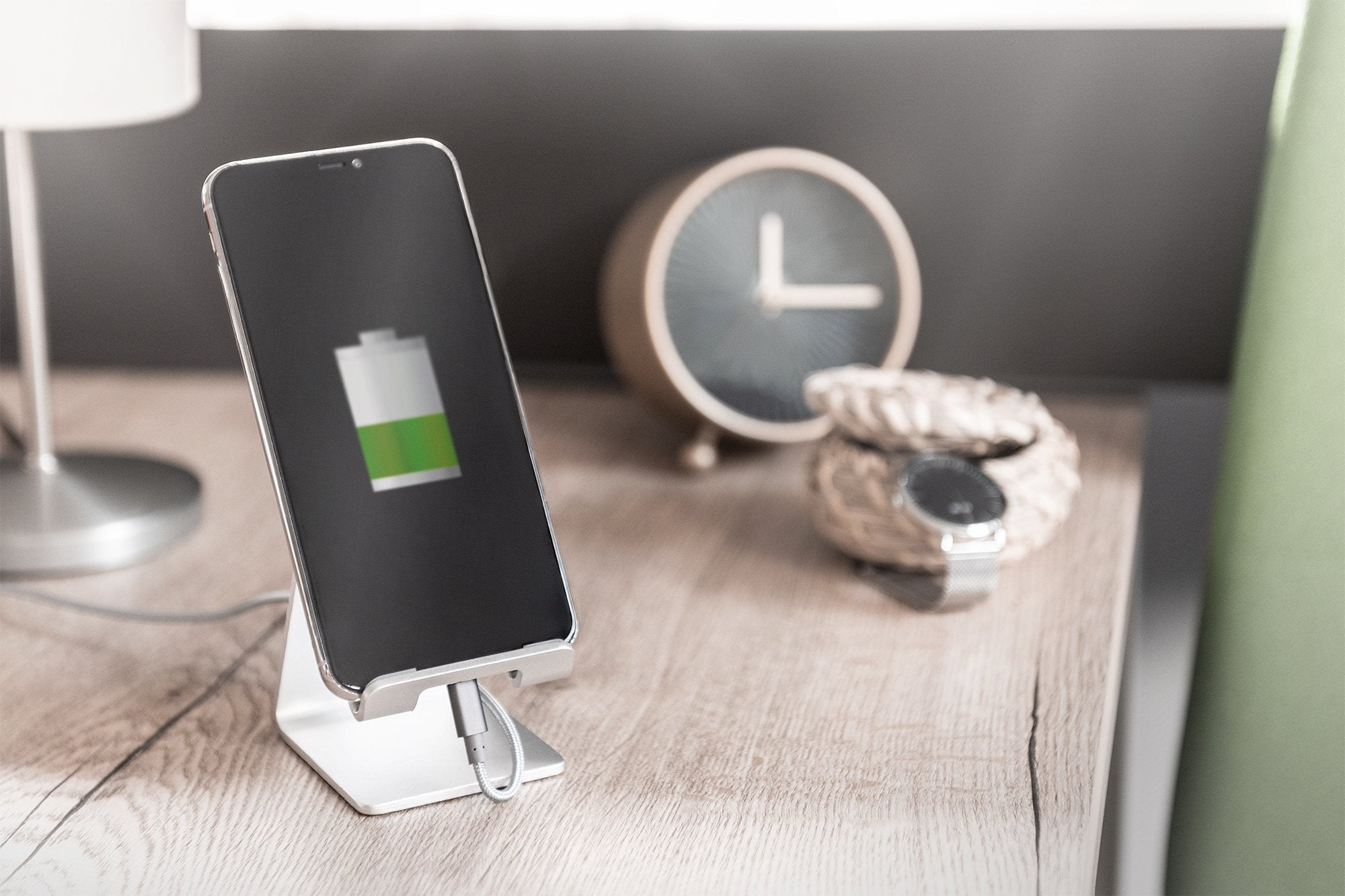 Digitus Smartphone Tablet-Ständer Bis Zu 10'', Plata, Alu