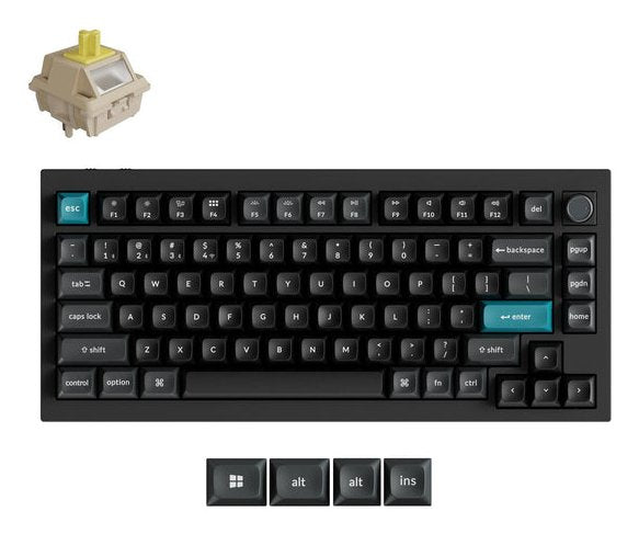 Keyboard Wrl Q1 Ultra/Black Q1u-M4 Keychron