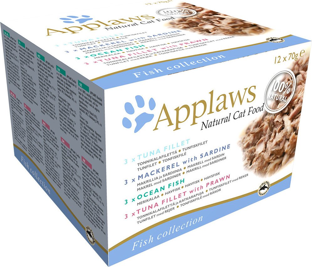 EAN 5060333437381 - Applaws Dosen Fisch Collection Multipack 70 g imagen 1