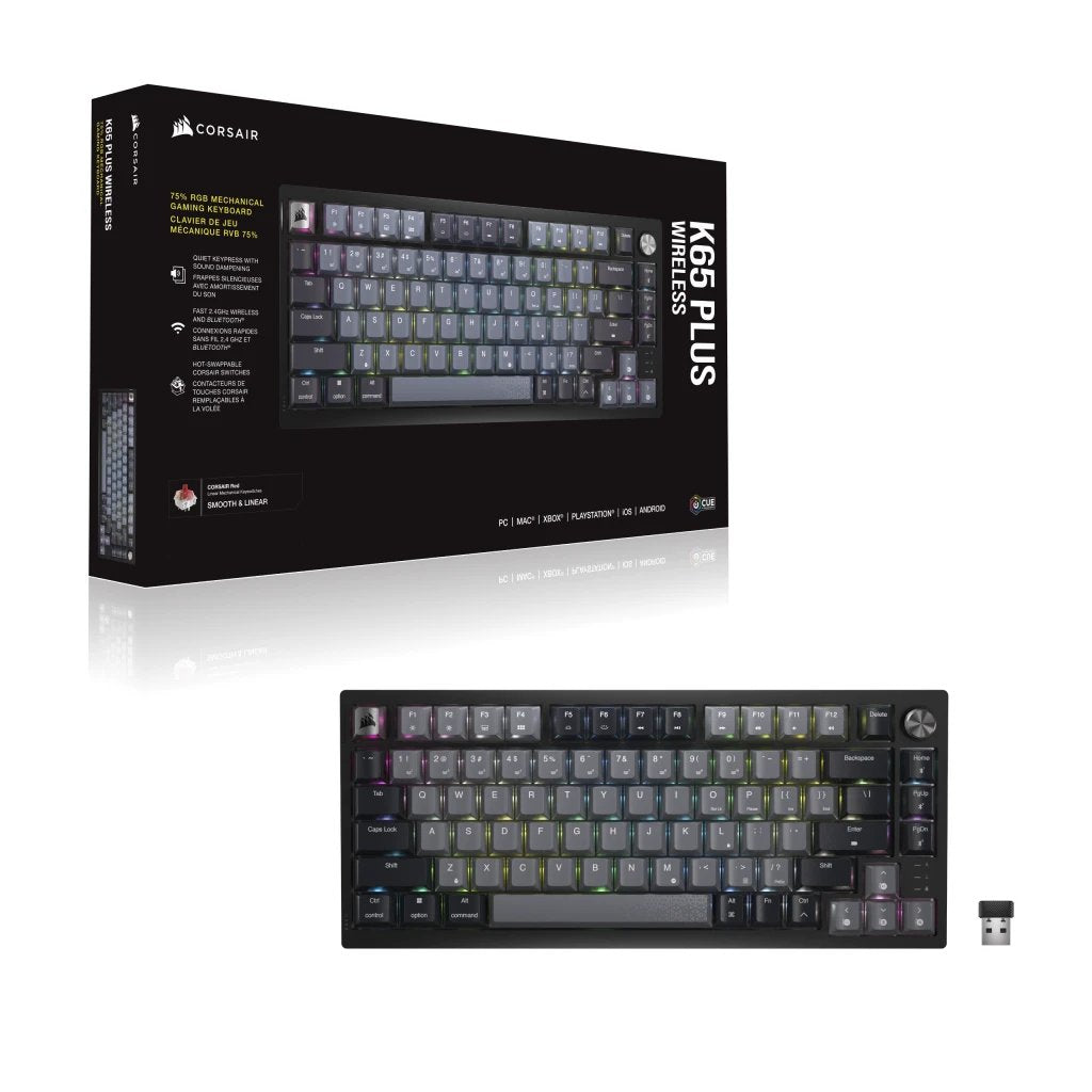 K65 Plus Wireless 75% Rgb Mecánico
